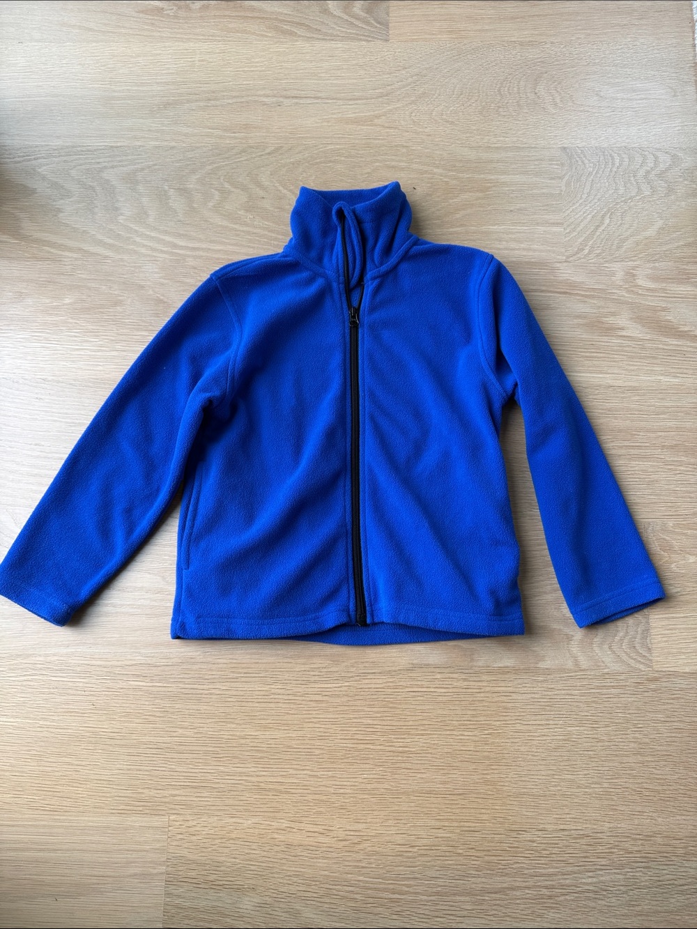 Blue zip-up Fleece Jacket